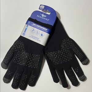Sealskinz Lightweight Glove in Black - Size Large